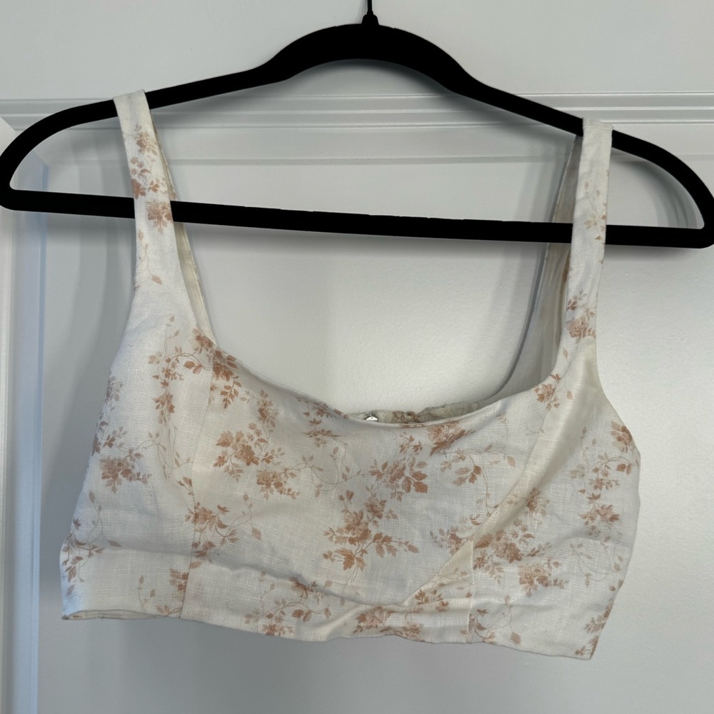 Palm Linen Two Piece
Color: Riso, size 2 - Picture 10 of 10